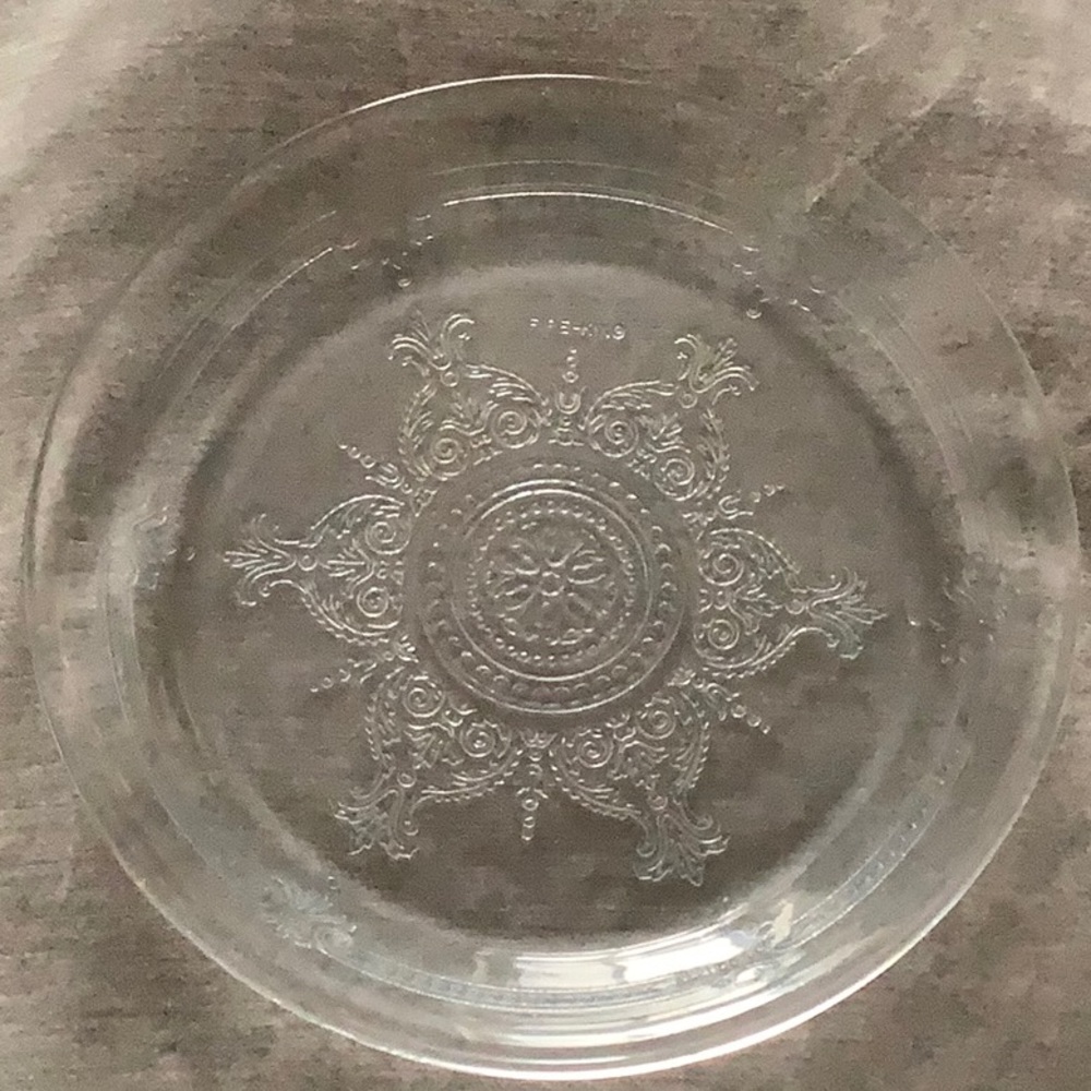 Fire King Philbe Pie Plate